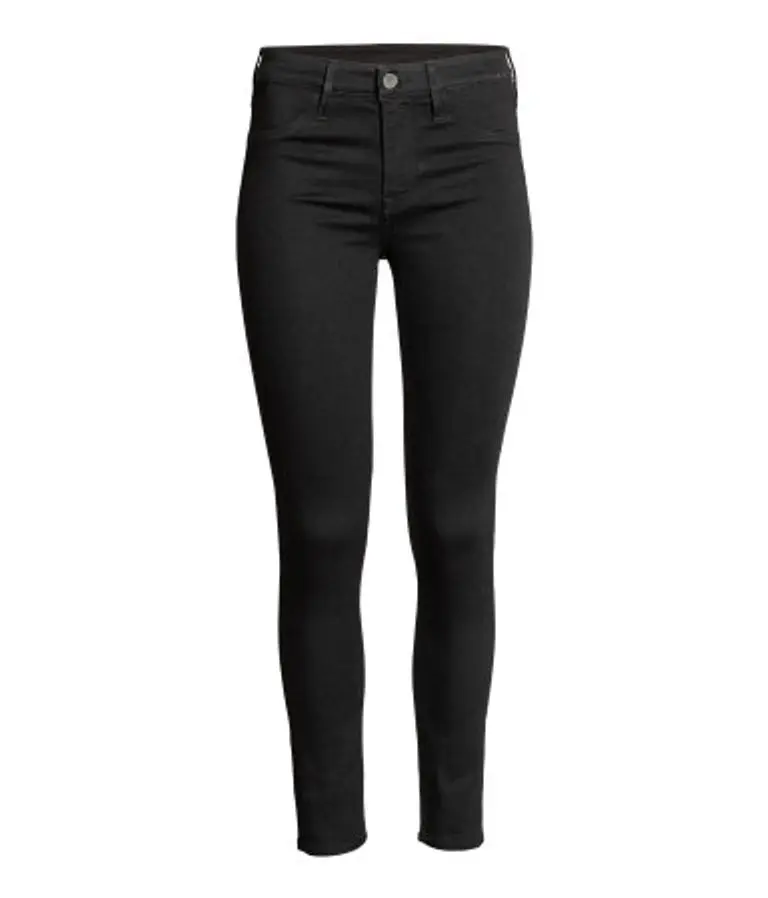 Skinny Regular Ankle Jeans. (hm.com)