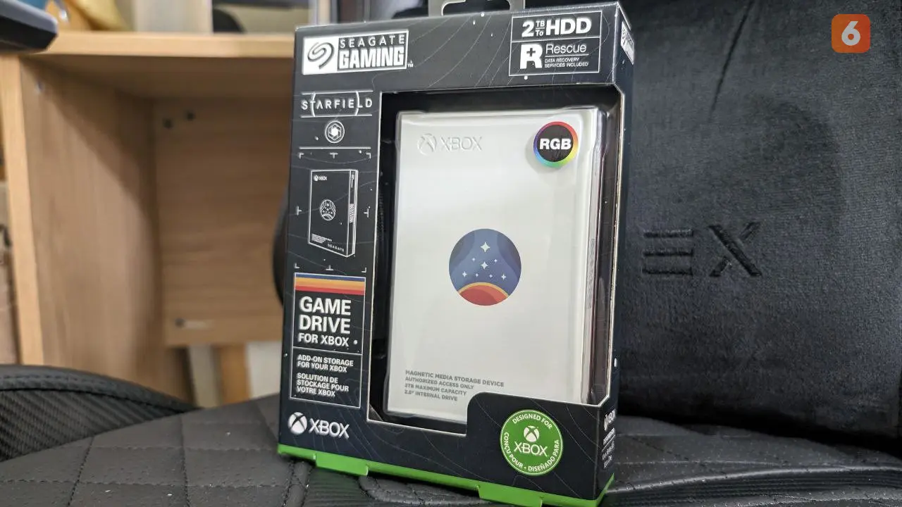 Review Seagate Starfield Game Drive 2TB
