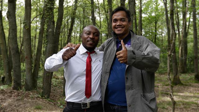 Imigran Haiti di Paris