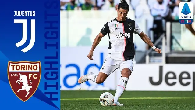 VIDEO: Highlights Serie A, Juventus Taklukkan Torino, Cristiano Ronaldo Cetak Gol Free Kick