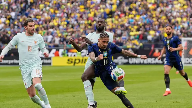 brasil vs prancis uji coba