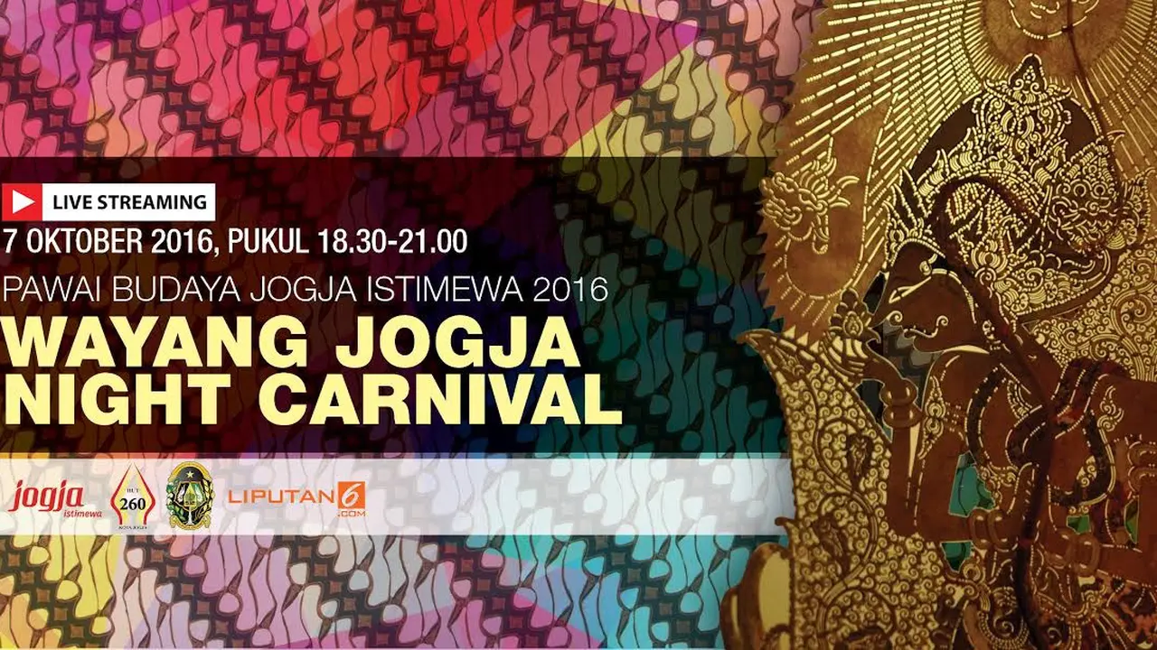 Wayang Jogja Night Festival 