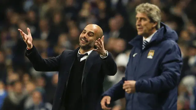 Manuel Pellegrini & Pep Guardiola