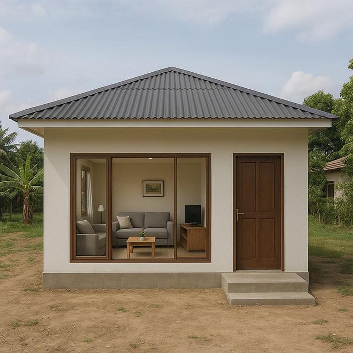 7 Desain Rumah Minimalis Rp50 Jutaan dengan 2 Kamar