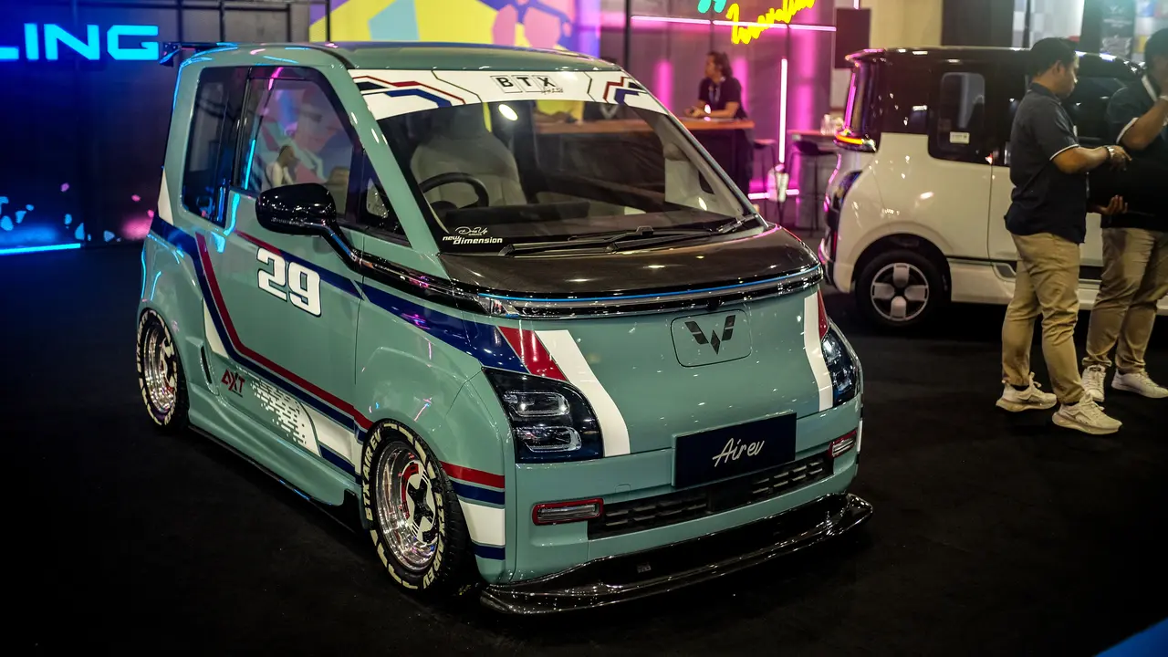 Kumpulan Potret Modifikasi Mobil Listrik di IMX 2023