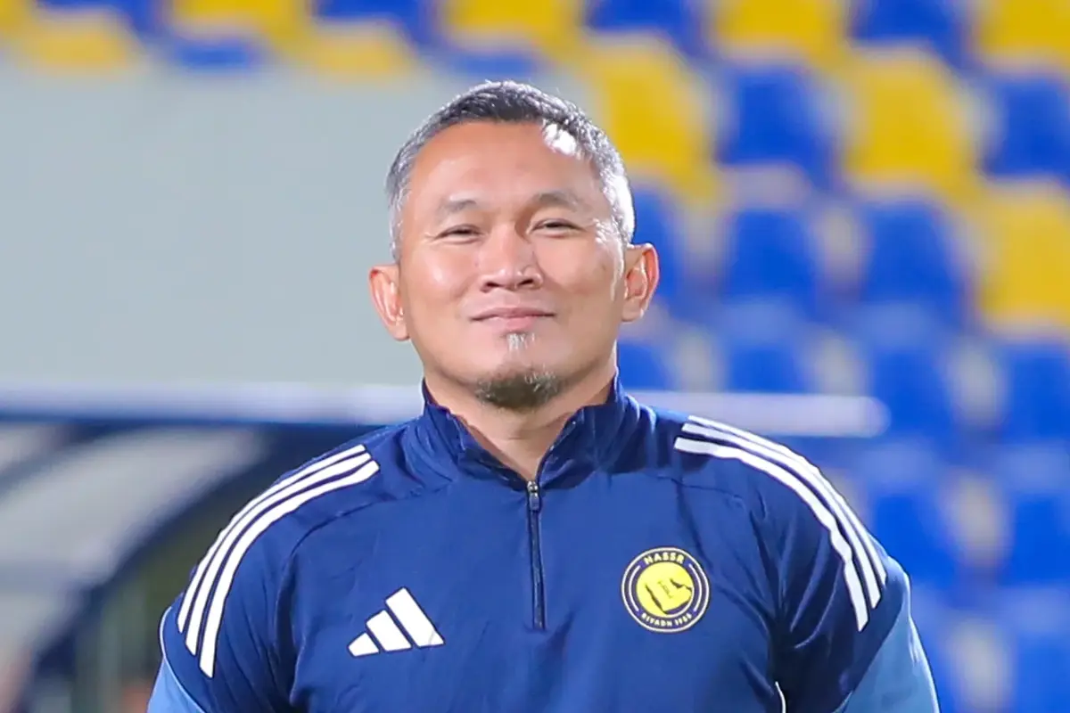 Asisten pelatih Al Nassr Putri, Rudy Eka Priyambada.