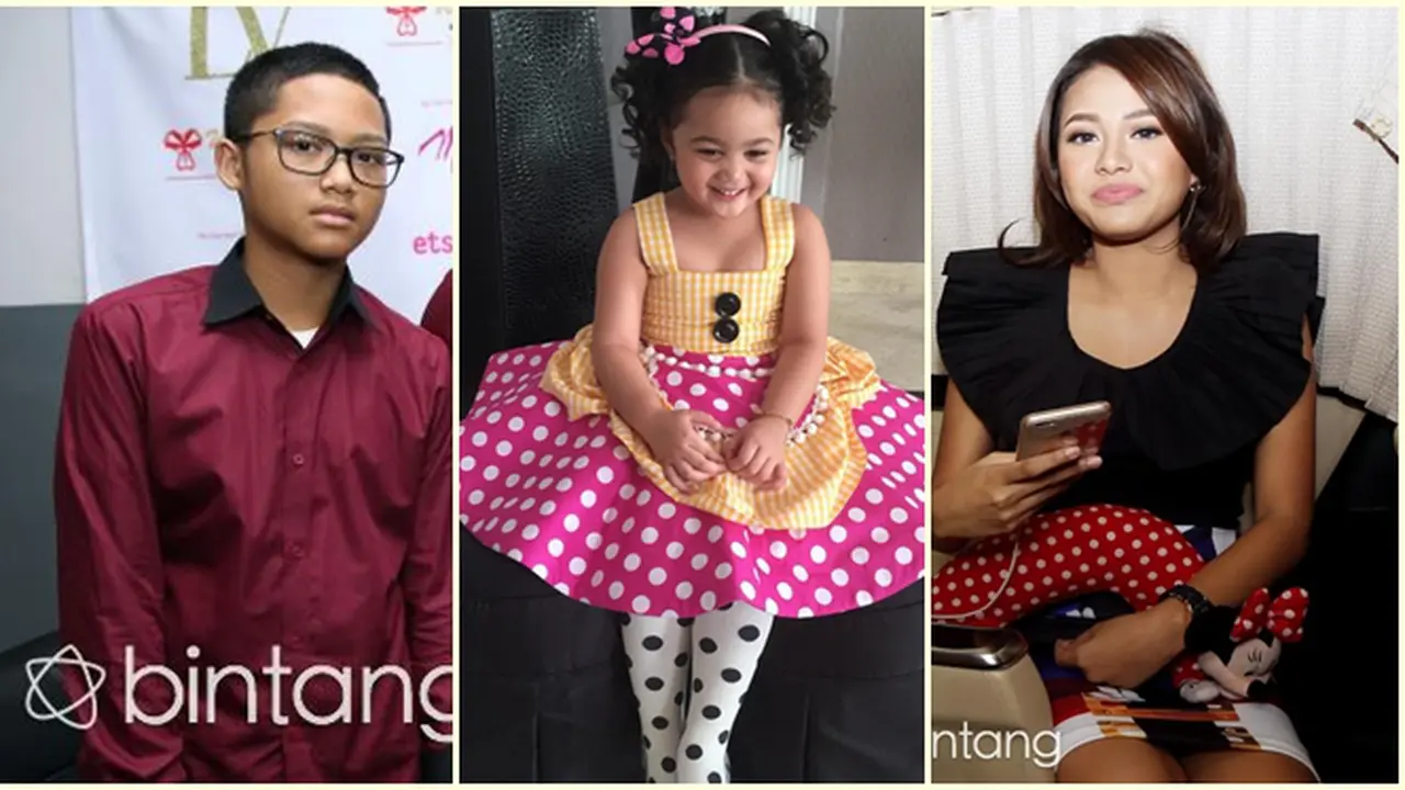 [Bintang] Azriel Hermansyah, Amora Lemos dan Aurel Hermansyah