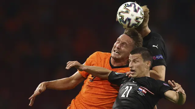 Belanda Vs Austria di Piala Eropa 2020