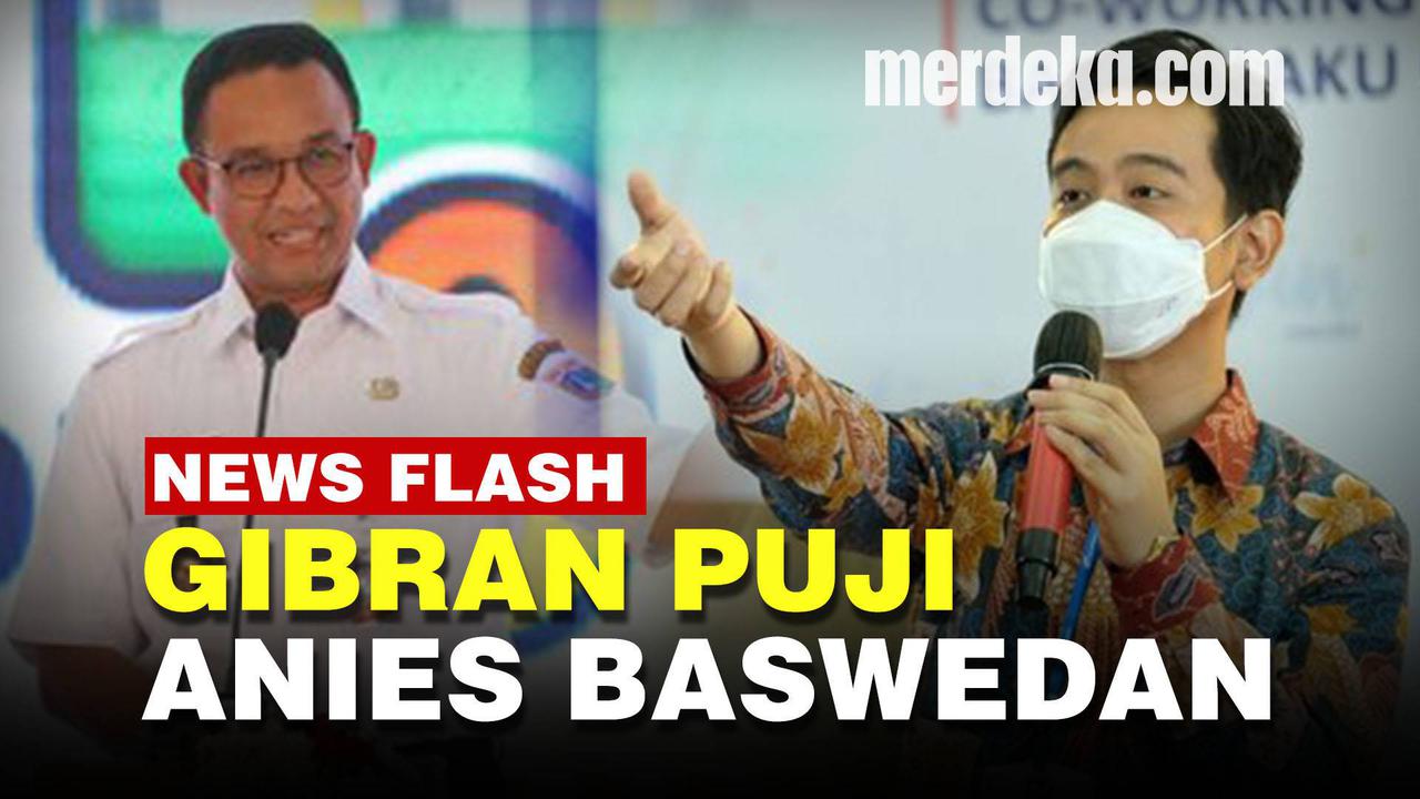 VIDEO: Lempar Pujian Untuk Anies Baswedan, Gibran Dikaitkan Dengan Pilkada DKI