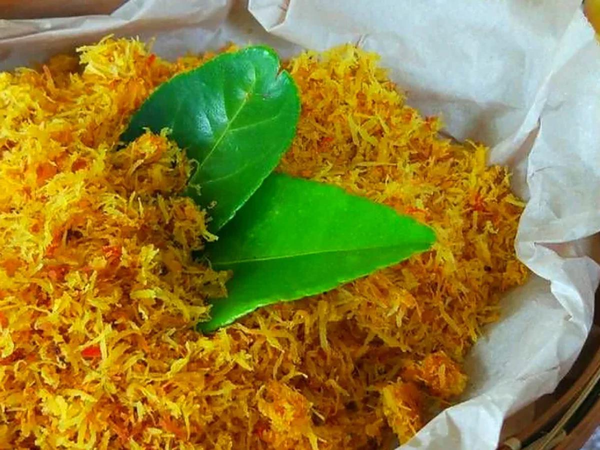 6. Serundeng Kelapa Daun Jeruk