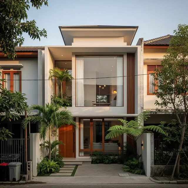9 Desain Rumah 2 Lantai Minimalis Lahan Sempit, Solusi Cerdas Hunian Modern