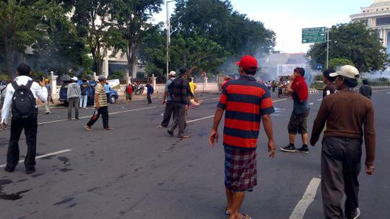 Ricuh demo korban Lapindo