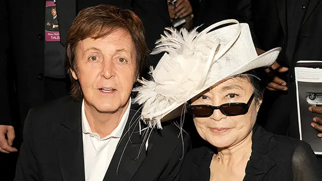 Yoko Ono dan Paul McCartney