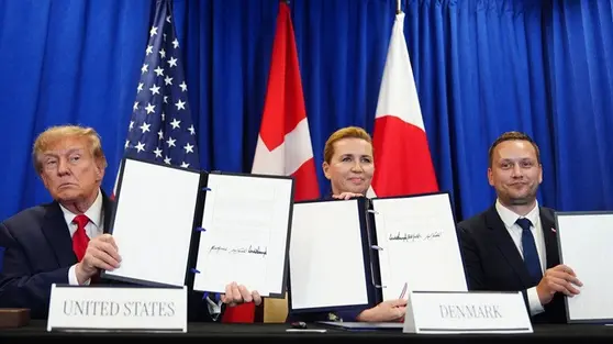 Trump Teken Perjanjian Keamanan dengan Denmark dan Greenland