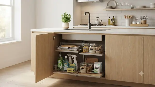Inspirasi Rak Dapur Multifungsi