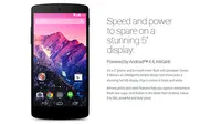 Akhirnya! Google Nexus 5 Resmi Meluncur