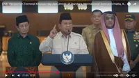 Prabowo Sebut Terminal Haji dan Umrah Bandara Soetta Bisa Tampung 94 Juta Jemaah per Tahun