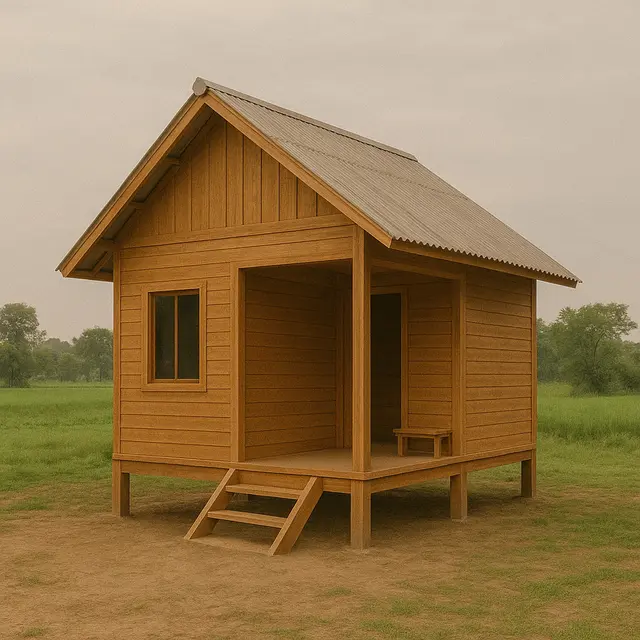 rumah kayu