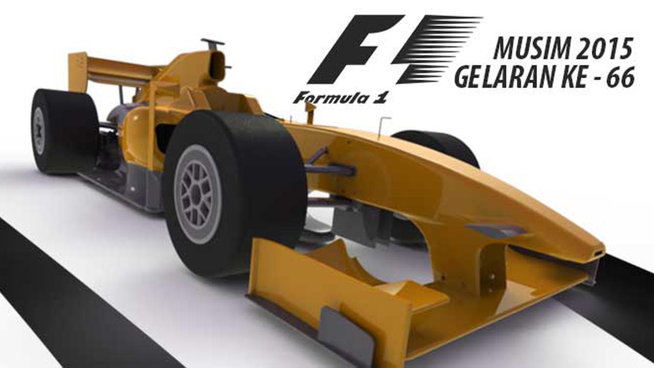 [INFOGRAFIS] Tim dan Jadwal Formula 1 Musim 2015