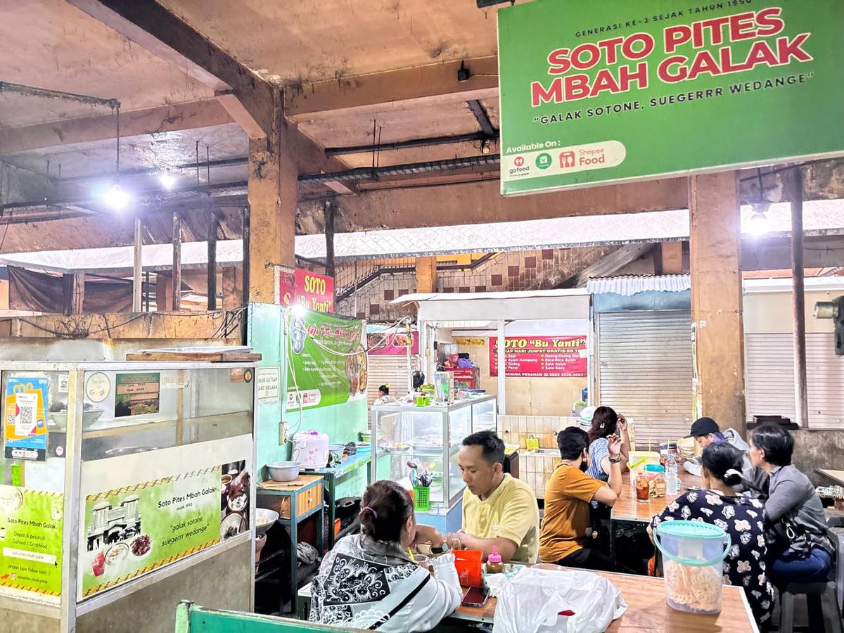 Soto Pites Mbah Galak Pasar Beringharjo