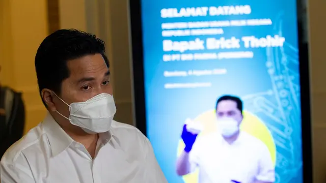 Menteri BUMN Erick Thohir