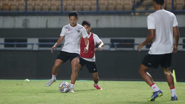 Official Training Menjelang Laga FIFA Match Day Antara Timnas Indonesia Vs Timnas Curacao