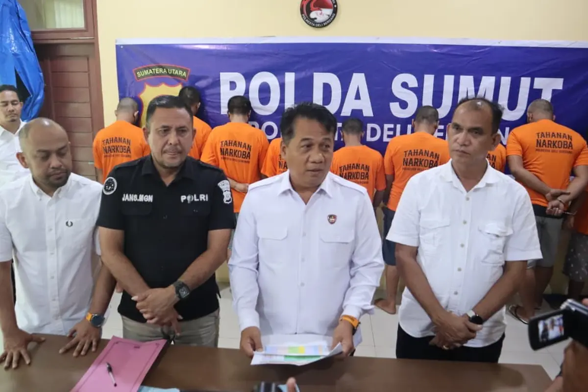 Dari Pengguna Jadi Pengedar: Siasat Berantai Bisnis Narkoba di Deli Serdang Digulung Polisi