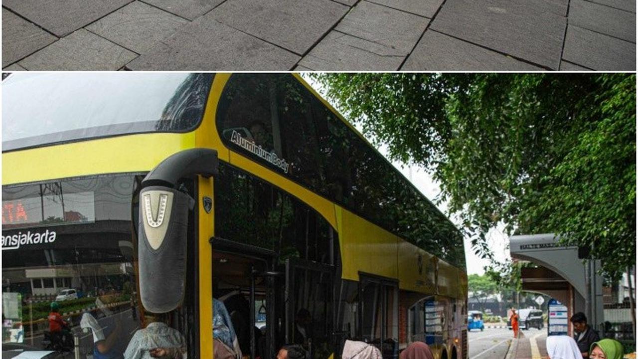 FOTO: Menikmati Keseruan Musim Liburan Nataru di Kota Tua hingga Keliling Jakarta Naik Bus Tingkat Gratis Transjakarta