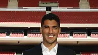 Luis Suarez mengenakan nomor 9 di Atletico Madrid. (Instagram: @atleticodemadrid)
