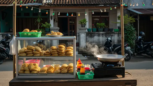 Ide usaha jualan gorengan sore hari pastel