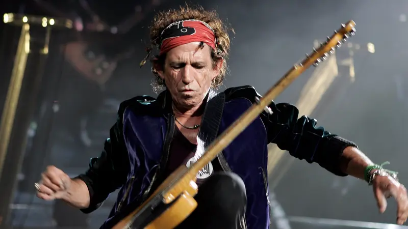 Gitaris The Rolling Stones, Keith Richards tak mau diperintah oleh siapapun.