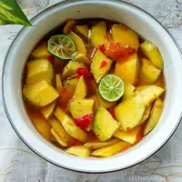 Ilustrasi Asinan Mangga Muda Credit: brilio.net/instagram@lina.sutiono