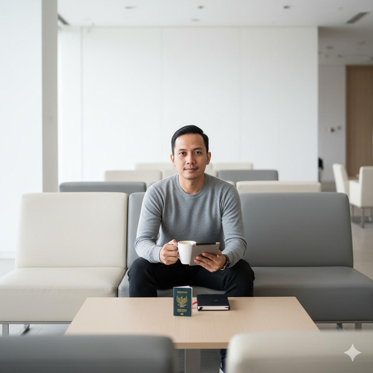 7 Prompt AI Edit Foto di Bandara, Bikin Feed Instagram Makin Keren