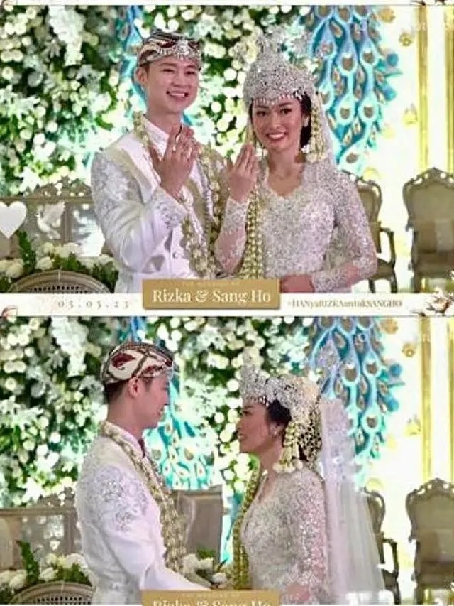 8 Gaya Anak Bupati Pandeglang Menikah dengan Pria Korea, Kental Nuansa Adat Sunda