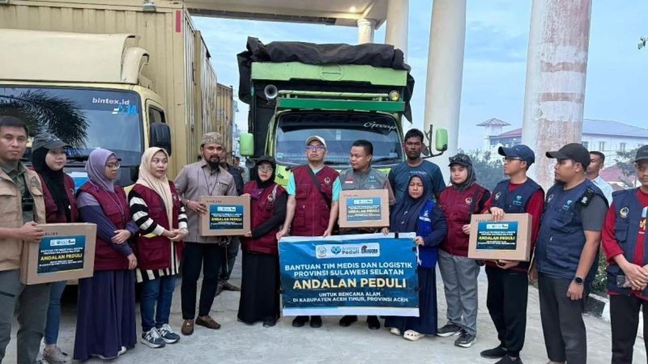 Pemprov Sulsel Kembali Kirim Bantuan Rp1 Miliar Lebih untuk Aceh Timur Tangani Dampak Bencana