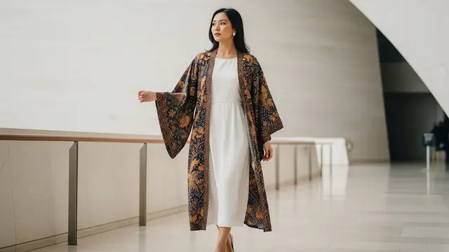 Batik Kimono dan Inner Dress