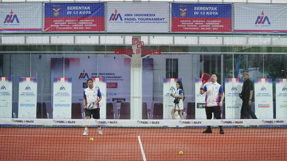 Turnamen Padel untuk Amal Digelar di 13 Kota, Pecahkan Rekor