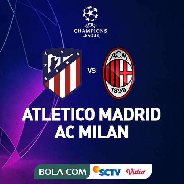 Liga Champions - Atletico Madrid Vs AC Milan