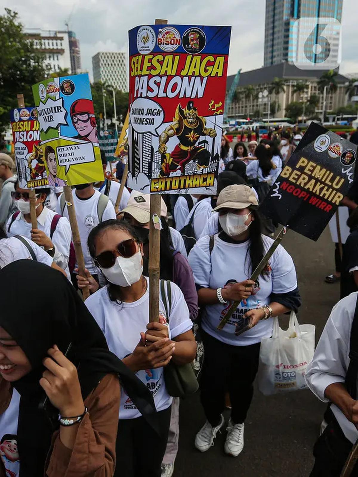 Rencananya Komisi Pemilihan Umum akan mengumumkan penetapan Presiden dan Wakil Presiden Terpilih pada Pemilu 2024 pada hari Rabu (24/4/2024). Foto: Liputan6.com / Angga Yuniar