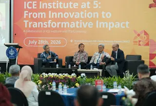 Puncak peringatan 5th Anniversary ICE Institute bertema "From Growth to Influence: Shaping the Future of Digital Education". (Istimewa)