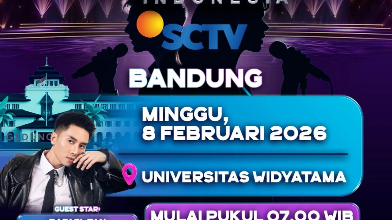 SCTV Siap Mencari Talenta Muda Berbakat di Bandung Lewat Audisi 'The Icon Indonesia' Kota Bandung