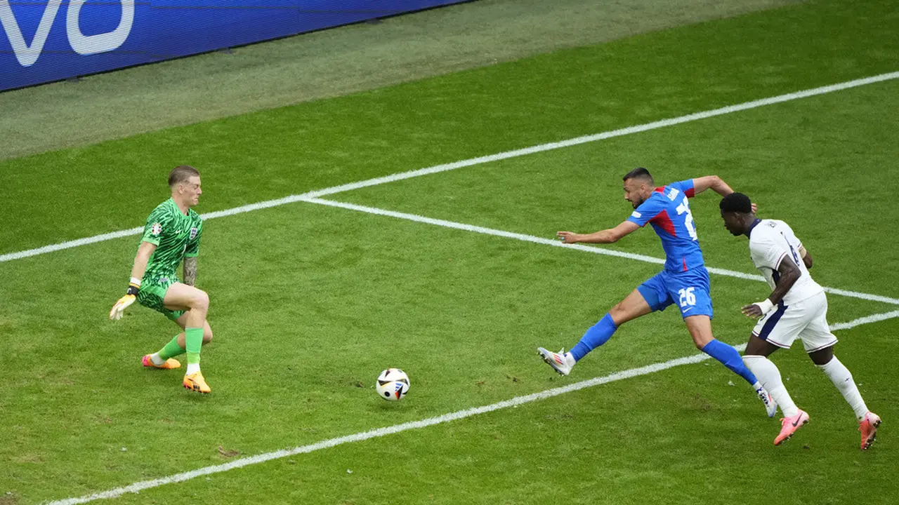 Inggris Vs Slovakia