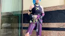 <p>Lihat deh kerennya kostum Cinta Kuya saat cosplay tokoh Jinx di permainan League of Legend. (Instagram/cintakuya).</p>