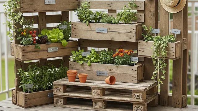 Model Kebun Mini Sederhana (Image by Gemini AI)