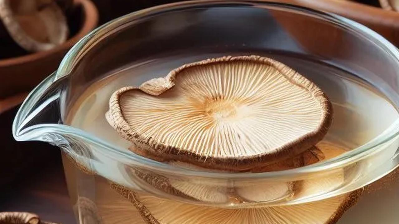 5. Shiitake Dashi (干し椎茸の戻し汁・椎茸だし)