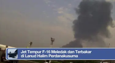 Face News sore hari ini menyajikan berita seputar meledaknya pesawat jet tempur F-16 di Lanud Halim Perdanakusuma dan berita tentang detik-detik Rio membunuh @tataa_chubby.