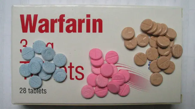 Warfarin. (Sumber Wikimedia Commons)