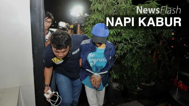 NEWS FLASH: Ini Penyebab Ade Bantu Kabur Anwar Si Pembunuh Siswi SMP