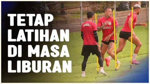 VIDEO: Meski Sedang Libur Kompetisi, Bhayangkara FC Tetap Genjot Latihan