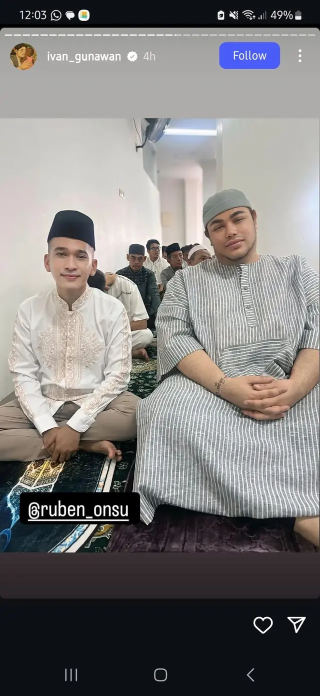 Ruben Onsu ungkap keputusannya mualaf tak ada kaitan dengan perceraiannya dengan Sarwendah